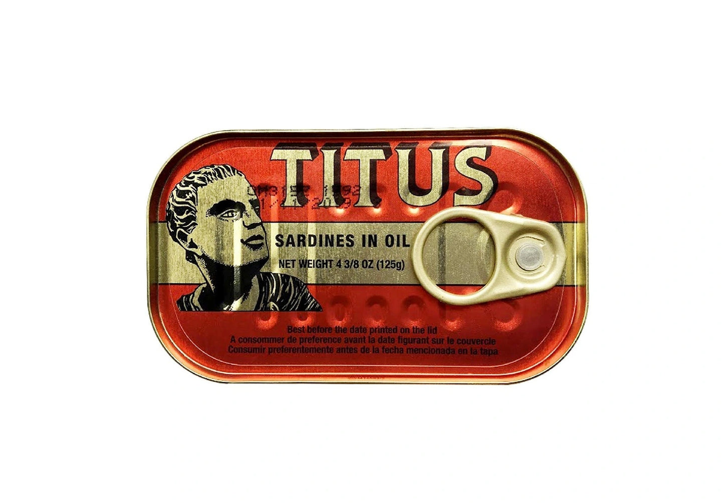 TITUS SARDINES 125G