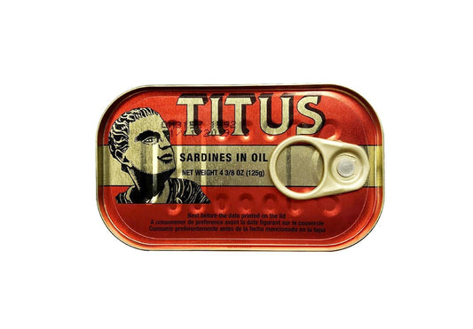 TITUS SARDINES 125G