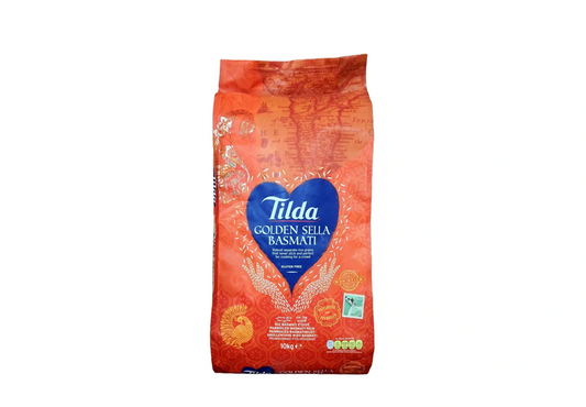 TILDA GOLDEN SELLA BASMATI RICE 10KG
